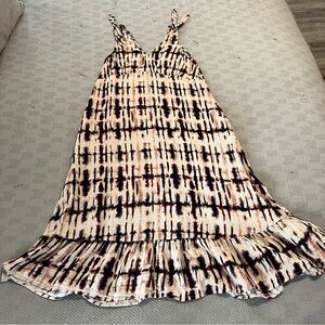 Time and Tru Linen Dress Size M 8/10